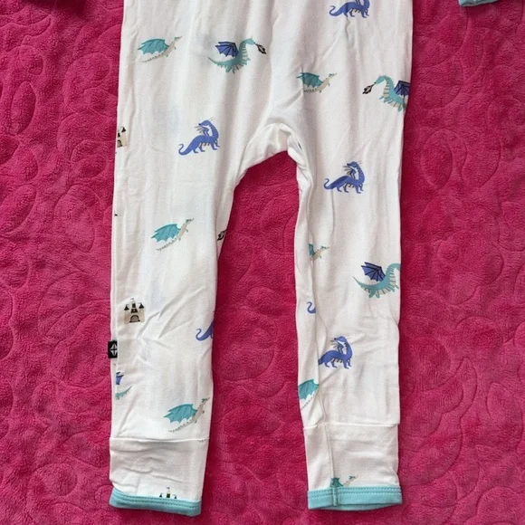 Kyte Baby Zippered Romper - Dragon